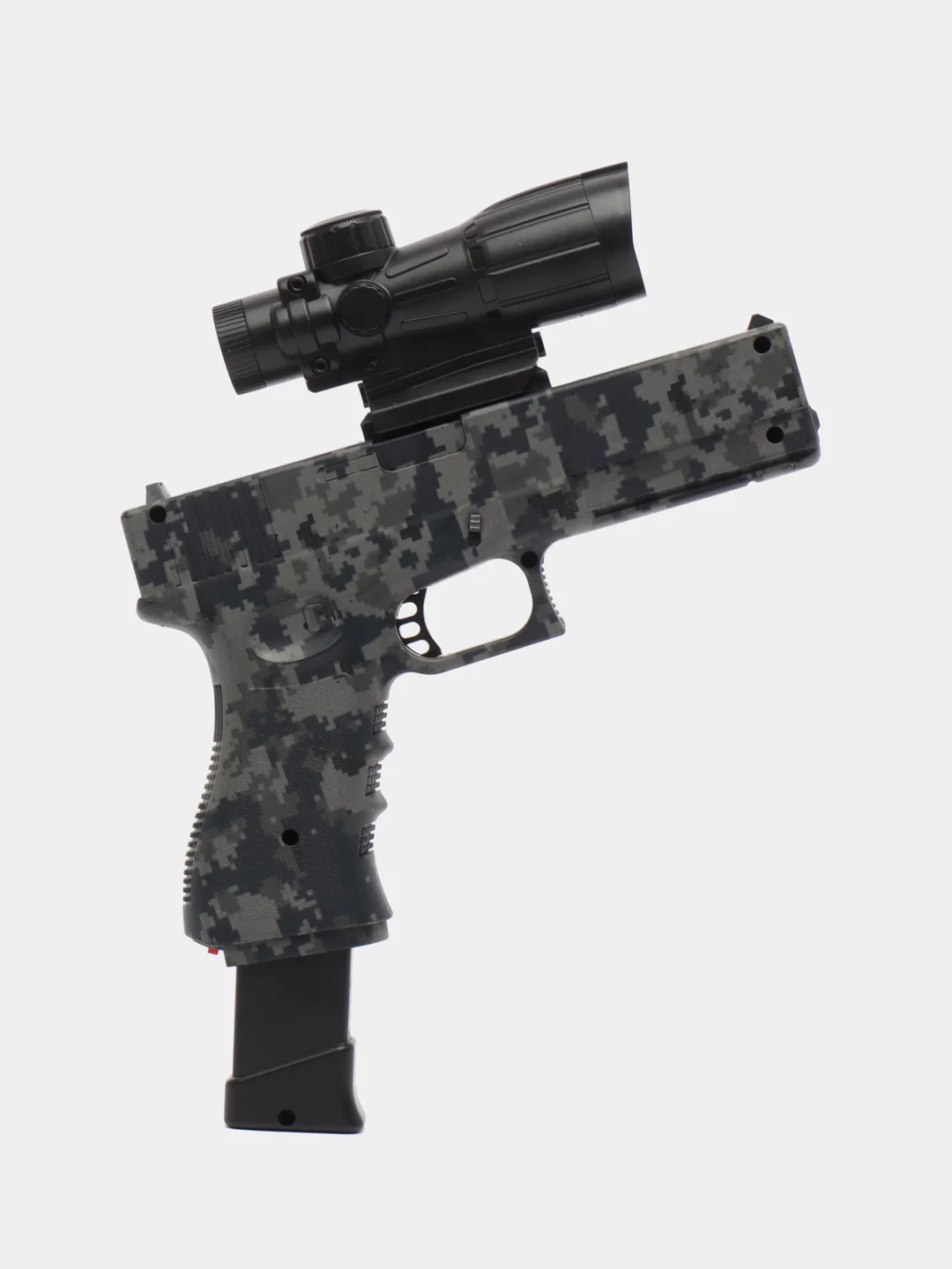 Песочный хаки автомат SUPER POWER MACHINE GUN, пневмотический, с электрическим приводом