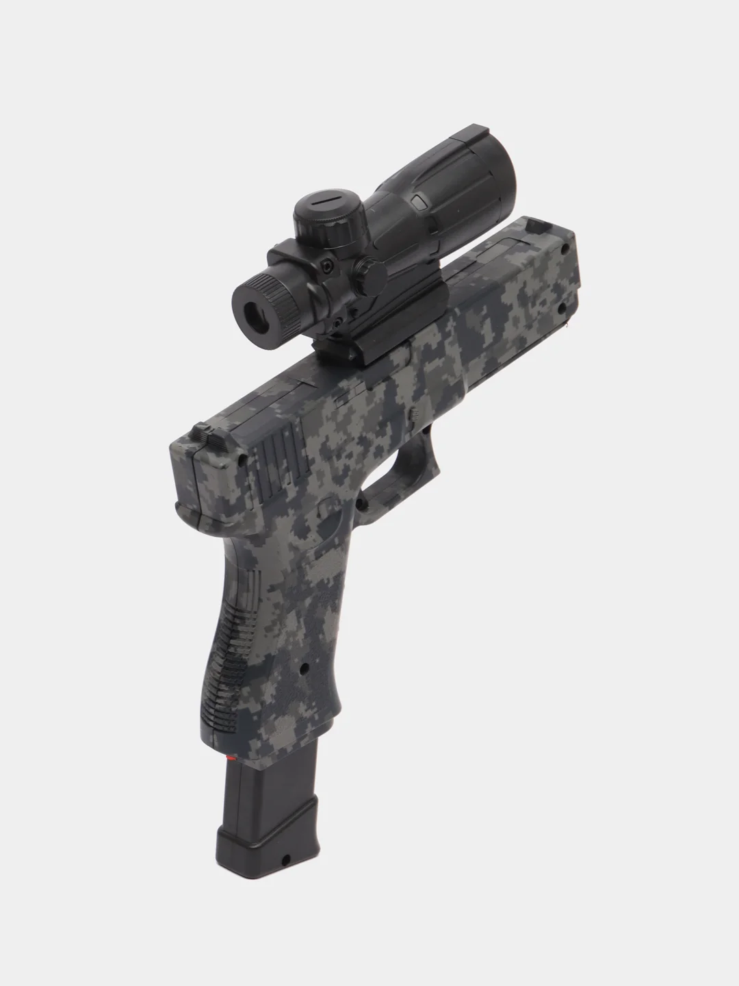 Песочный хаки автомат SUPER POWER MACHINE GUN, пневмотический, с электрическим приводом