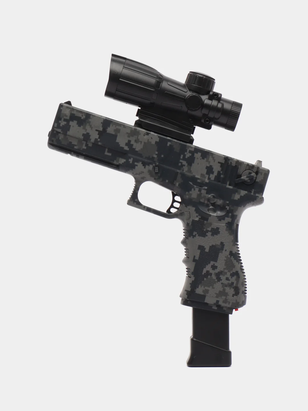 Песочный хаки автомат SUPER POWER MACHINE GUN, пневмотический, с электрическим приводом