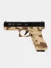 Песочный хаки пистолет Glock 18 композитный AIR SPORT GUN A1 (USE 6MM BB BULLET)