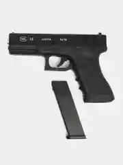 Черный пистолет Glock 18 композитный AIR SPORT GUN A1 (USE 6MM BB BULLET)