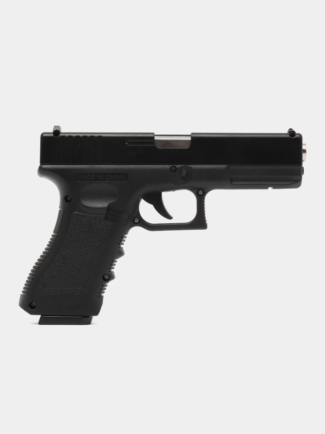 Черный пистолет Glock 18 композитный AIR SPORT GUN A1 (USE 6MM BB BULLET)