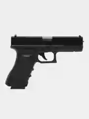 Черный пистолет Glock 18 композитный AIR SPORT GUN A1 (USE 6MM BB BULLET)