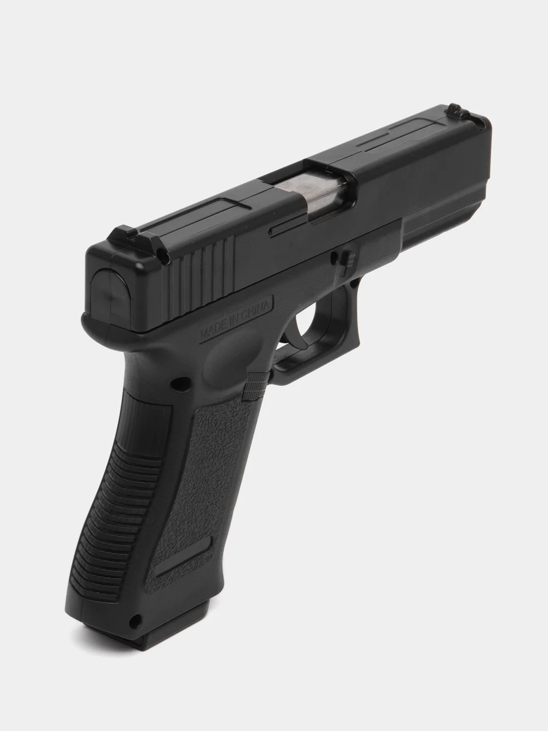 Черный пистолет Glock 18 композитный AIR SPORT GUN A1 (USE 6MM BB BULLET)