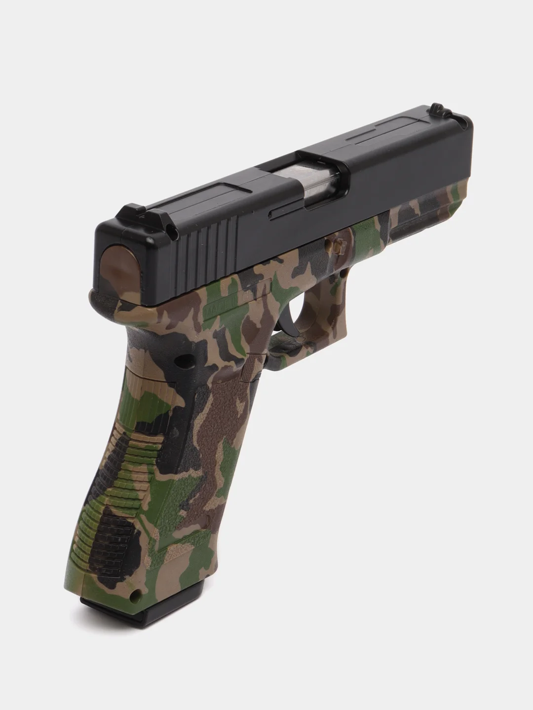 Тёмно-зелёный пистолет Glock 18 композитный AIR SPORT GUN A1 (USE 6MM BB BULLET)