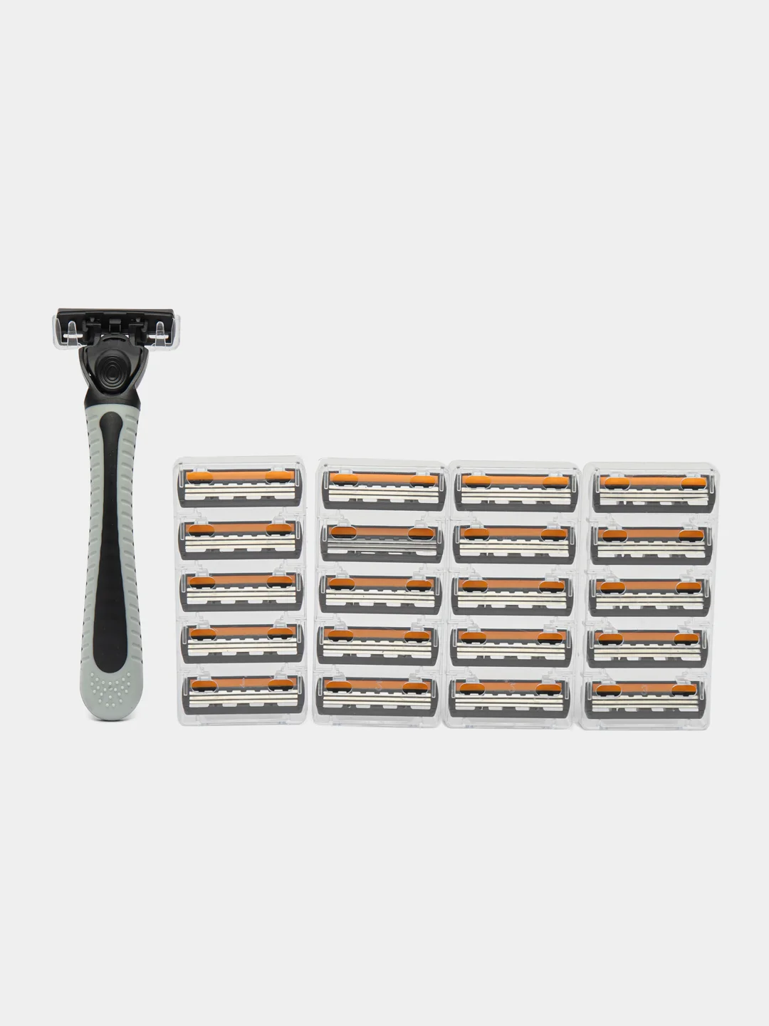 Станок для бритья бритва для мужчин MANFORM X3 PREMIUM COMFORT с тремя лезвиями, 21  штука