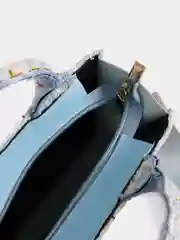 Голубой сумка женская