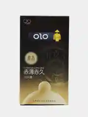 Черный презервативы OLO с различными эффектами, ультратонкие, 10 штук в упаковке