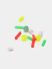 Кембрик рыболовный / набор кембриков в коробочке /набор цветных силиконовых трубок