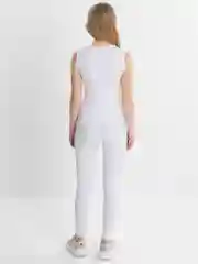 Белый костюм женский двойка спортивный