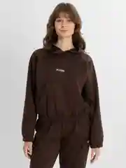 Черный костюм двойка на флисе, женский