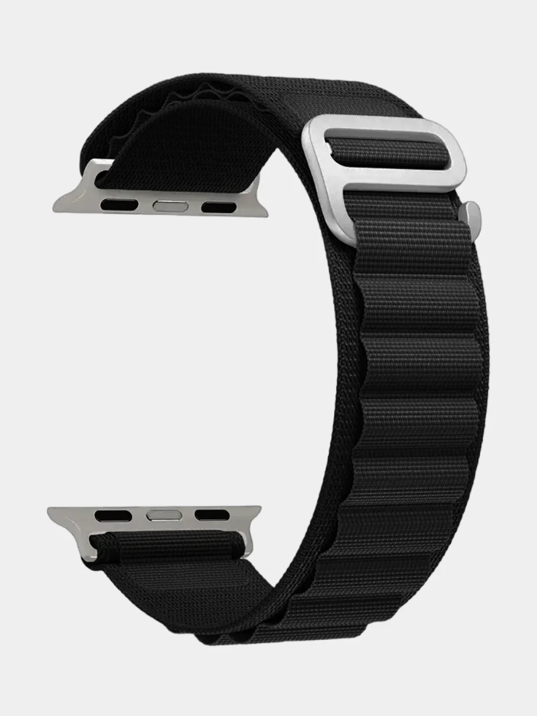 Синий ремешок для смарт-часов Apple Watch Alpine Loop "Альпийская петля", нейлоновый, 42-49 мм