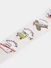 Голубой наклейки детские поощрительные, в рулоне, 500 штук, стикеры
