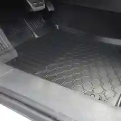 Черный коврики в салон Rival для Skoda Kodiaq 2017-н.в., полиуретан, 15105001
