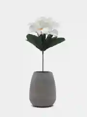 Белый фиалки искусственные