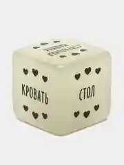 Черный эротические кубики для двоих, игральные кубики "Во власти страсти", 2 кубика, секс-кубик
