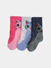 Колготки детские для девочки, комплект 3 шт