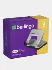 Дырокол Berlingo "Universal" 20л., металлический, серый