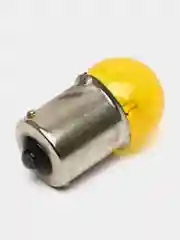 Лампа 12В 10W (габариты или поворотов, ЖЕЛТОЕ стекло) цоколь BA15S