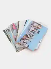 Бордовый k-pop карточки, карты KPOP, карточки кпоп, карты К ПОП 55 шт