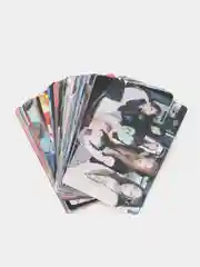 Красный k-pop карточки, карты KPOP, карточки кпоп, карты К ПОП 55 шт