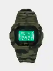 Зелёный хаки наручные водонепроницаемые военные электронные мужские часы SKMEI 1628
