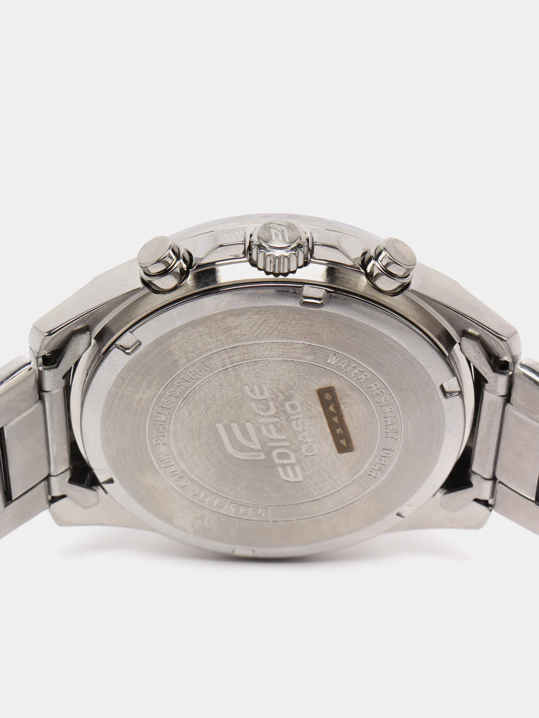 Бежевый меланж часы наручные Casio Edifice EFV-610, с хронографом
