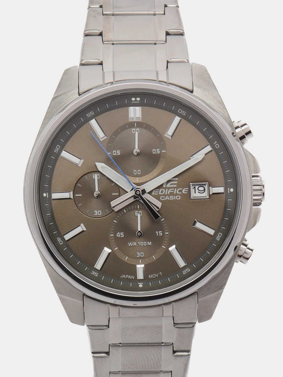 Бежевый меланж часы наручные Casio Edifice EFV-610, с хронографом