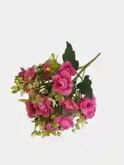 Фуксия искусственные цветы "Камелия", букет камелий
