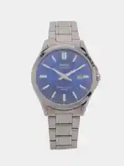 Синий японские наручные часы Casio Collection MTS-100