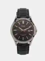Черный японские наручные часы Casio Collection MTS-100