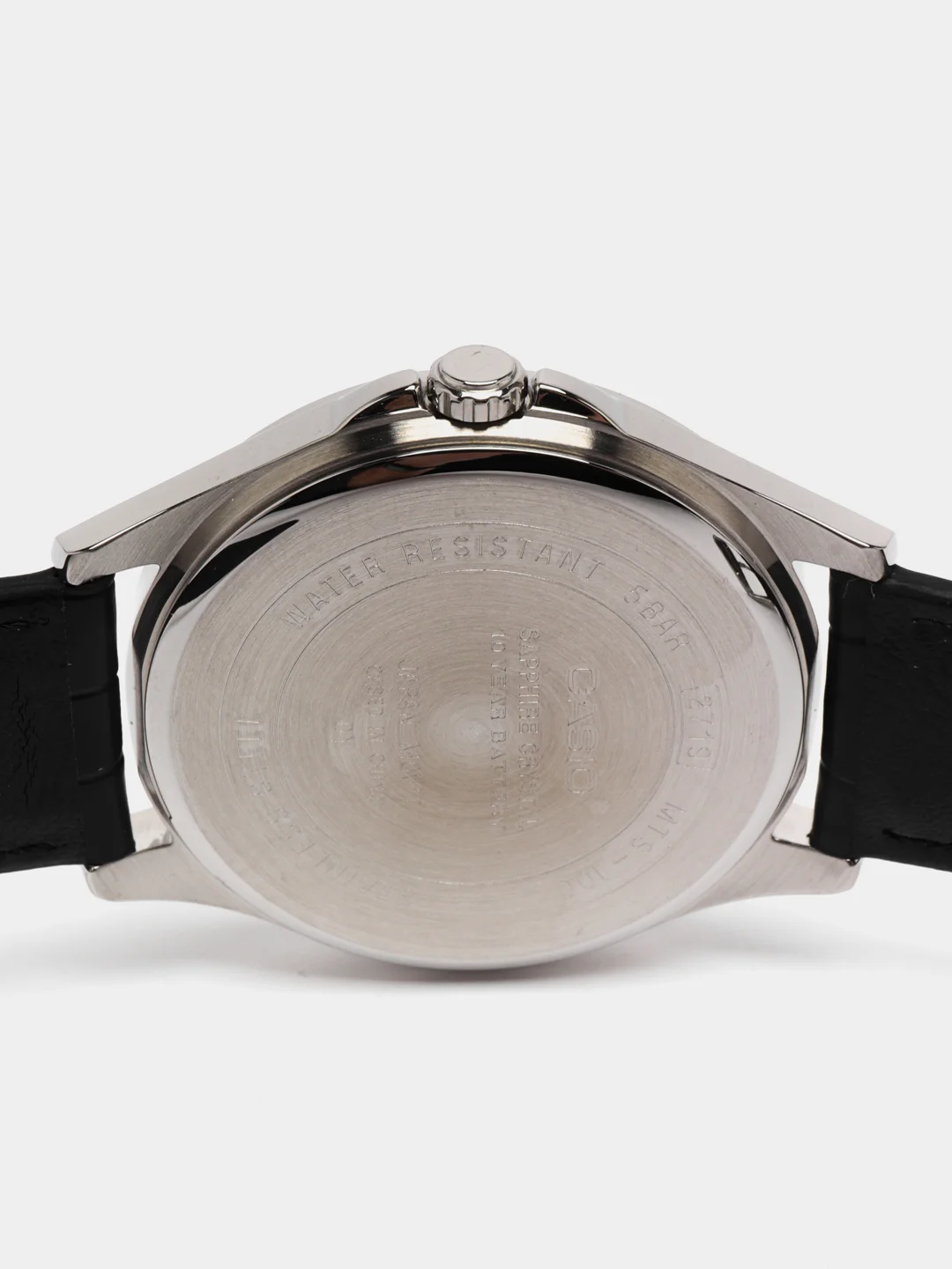 Черный японские наручные часы Casio Collection MTS-100