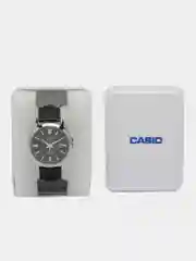 Черный японские наручные часы Casio Collection MTS-100