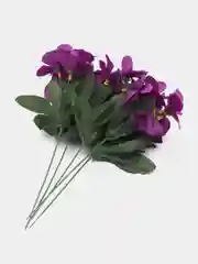 Фиолетовый фиалки искусственные