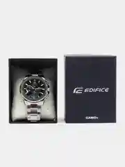 Серебряный наручные часы Casio Edifice EFS-S570D / EFR-S567D с хронографом