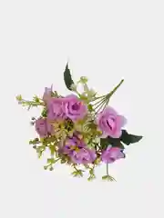 Искусственные цветы "Камелия", букет камелий