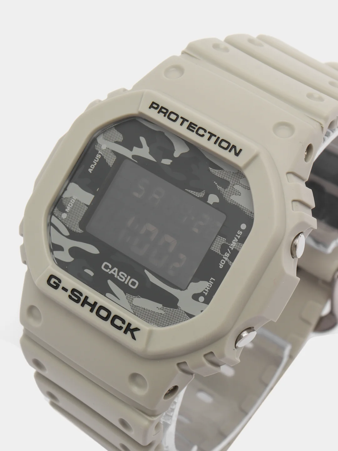 Бежевый меланж наручные часы Casio G-SHOCK GA-2100 / GA-100 / DW-5600