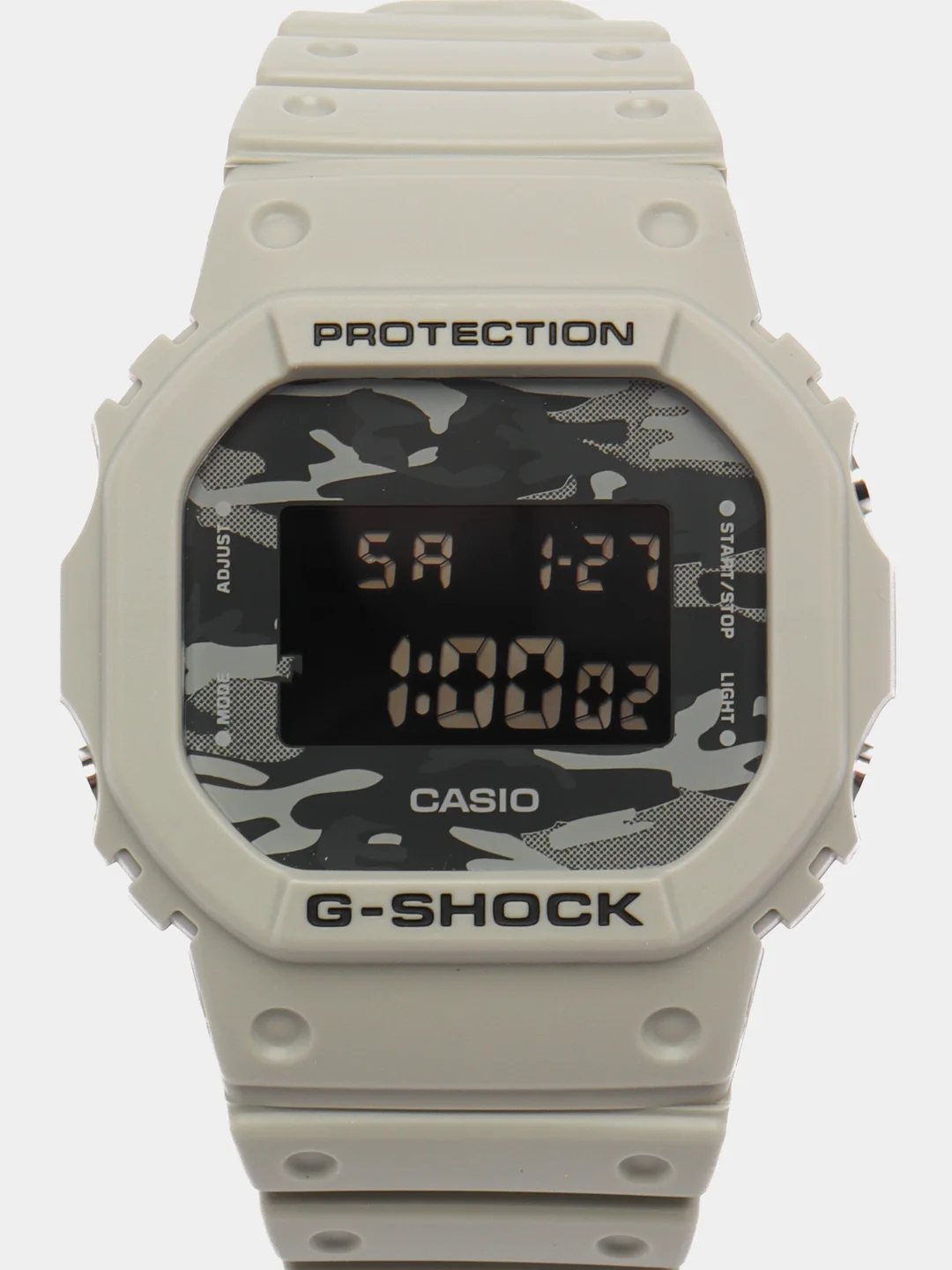 Бежевый меланж наручные часы Casio G-SHOCK GA-2100 / GA-100 / DW-5600