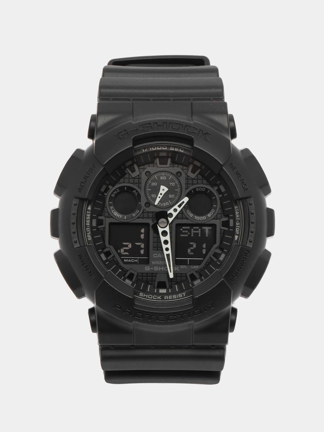 Хром наручные часы Casio G-SHOCK GA-2100 / GA-100 / DW-5600