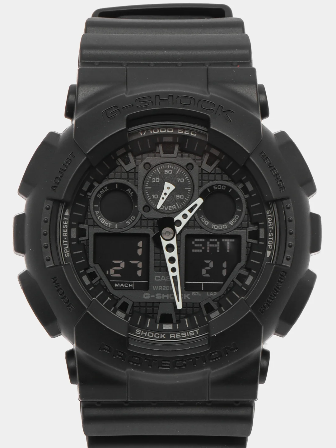 Хром наручные часы Casio G-SHOCK GA-2100 / GA-100 / DW-5600