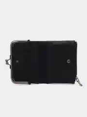 Черный женский кошелек на защелке TAOMICMIC