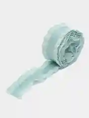 Мятный лента с волнистыми краями 2.5 см