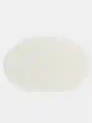 Белый ворсовый коврик 60 x 40 см