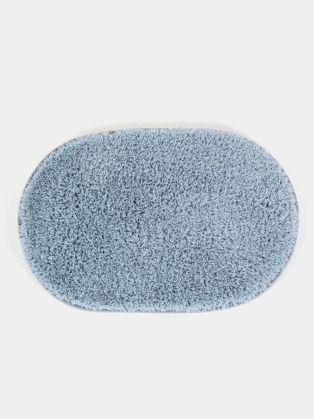 Голубой ворсовый коврик 60 x 40 см