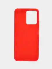 Алый чехол для Redmi Note 12 4G (Редми Нот 12 4Г), силиконовый, матовый