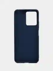 Темно-синий чехол для Redmi Note 12 4G (Редми Нот 12 4Г), силиконовый, матовый