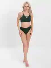 Белый комплект белья нижнее белье