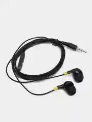 Черный наушники проводные с микрофоном Stereo Earphone Sport Music
