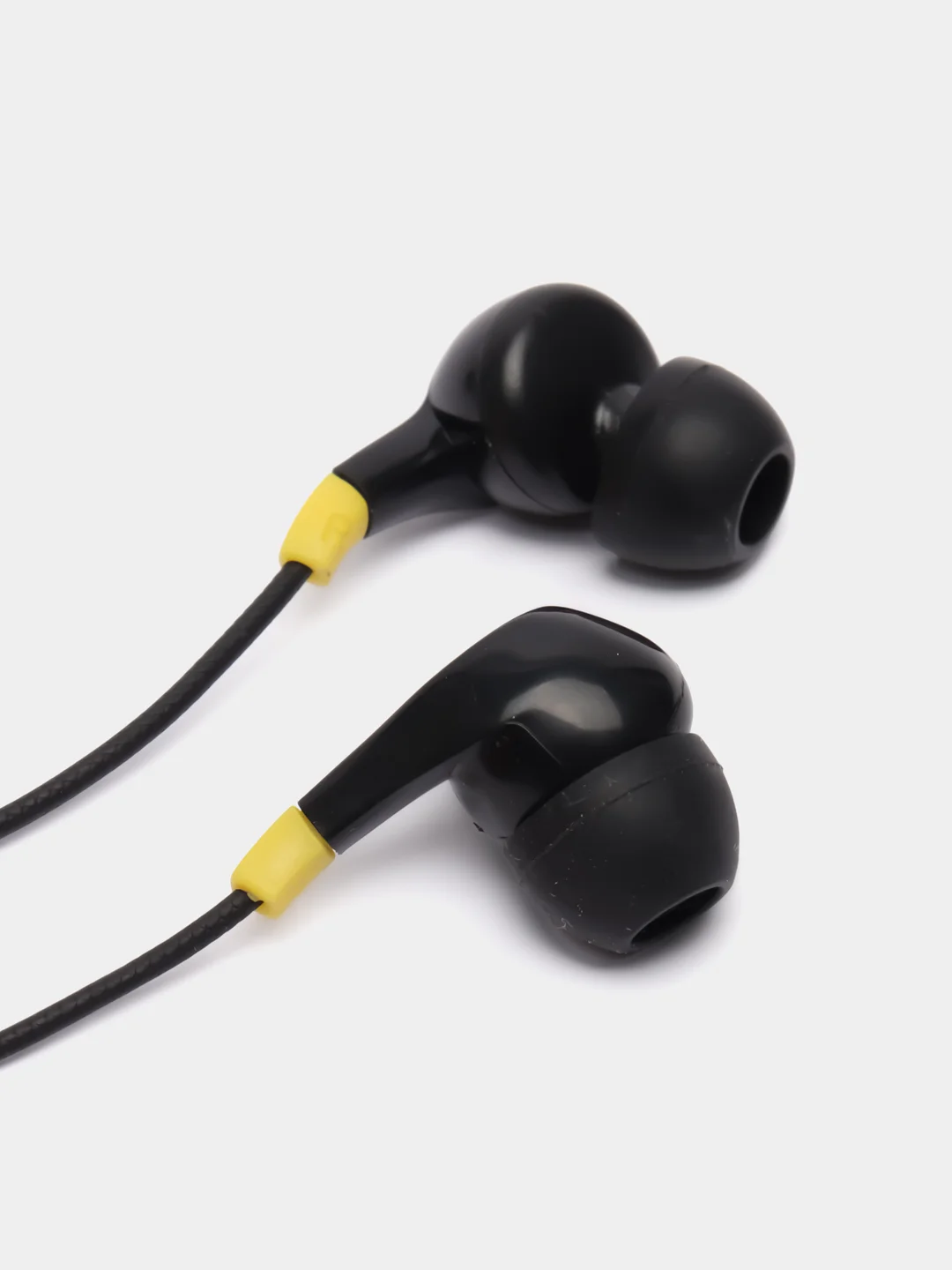 Белый наушники проводные с микрофоном Stereo Earphone Sport Music
