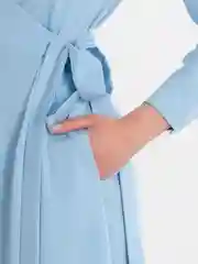 Багровый платье женское в запах